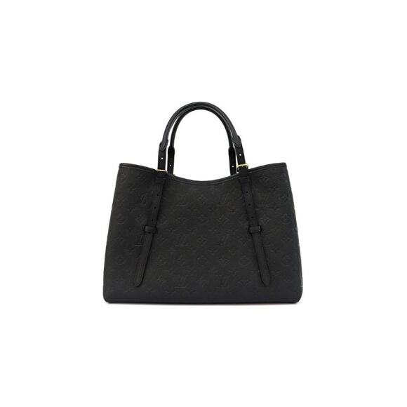 LOUIS VUITTON Black Empreinte Babylon MM Tote Bag C-A32635 - Picture 4 of 10